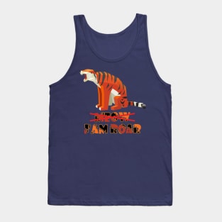 Tiger roaring loudly Tank Top